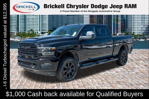 Diamond Black Crystal Pearlcoat 2026 RAM 2500 Laramie
