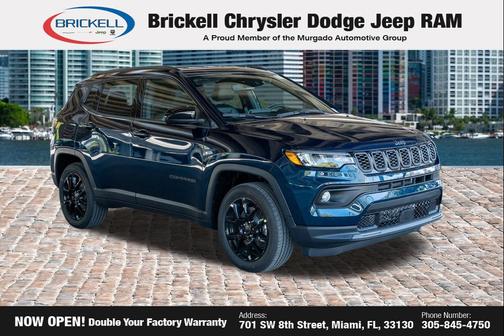 Fathom Blue Pearl Coat 2026 Jeep Compass Latitude