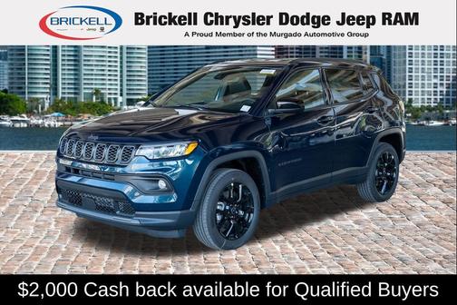 Fathom Blue Pearl Coat 2026 Jeep Compass Latitude