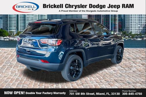 Fathom Blue Pearl Coat 2026 Jeep Compass Latitude