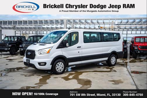 OXFORD WHITE 2021 Ford Transit-350 XLT