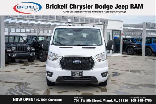 OXFORD WHITE 2021 Ford Transit-350 XLT