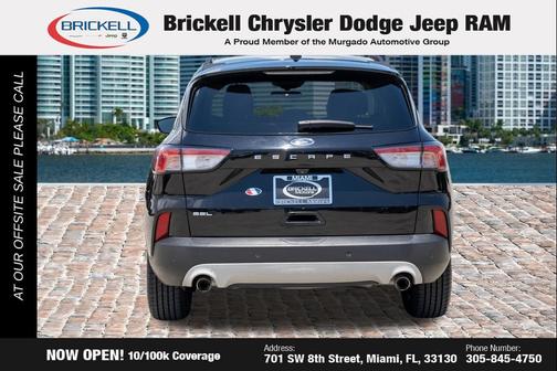 AGATE BLACK METALLIC 2021 Ford Escape SEL