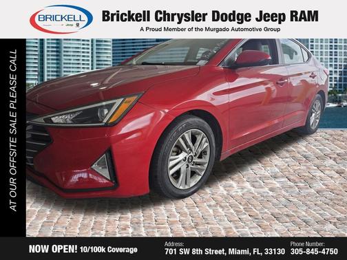 Scarlet Red Pearl 2020 Hyundai ELANTRA SEL