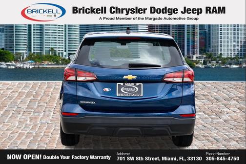 Blue Glow Metallic 2022 Chevrolet Equinox LS