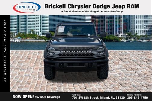 CARBONIZED GRAY METALLIC 2024 Ford Bronco Badlands