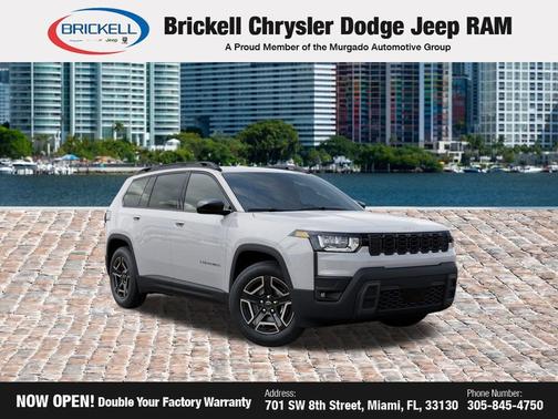 Bright White Clearcoat 2026 Jeep Cherokee Laredo 4x4