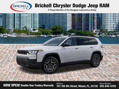 Bright White Clearcoat 2026 Jeep Cherokee Laredo 4x4