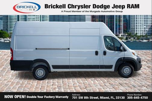 Bright White Clearcoat 2026 RAM ProMaster 3500 High Roof