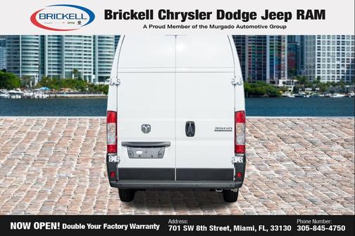 Bright White Clearcoat 2026 RAM ProMaster 3500 High Roof