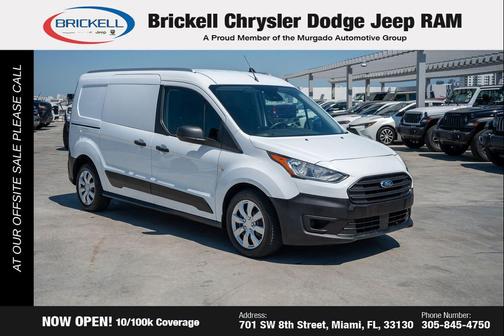 FROZEN WHITE METALLIC 2021 Ford Transit Connect XL Cargo Van