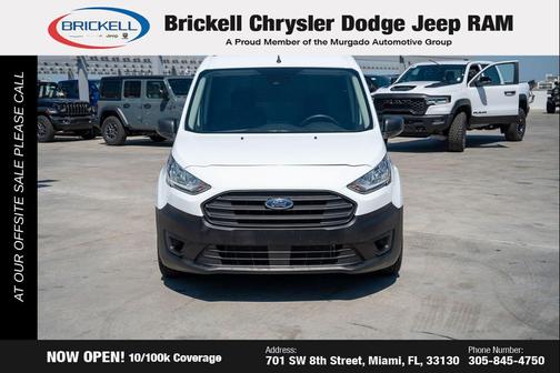 FROZEN WHITE METALLIC 2021 Ford Transit Connect XL Cargo Van