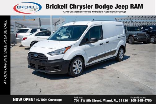 FROZEN WHITE METALLIC 2021 Ford Transit Connect XL Cargo Van