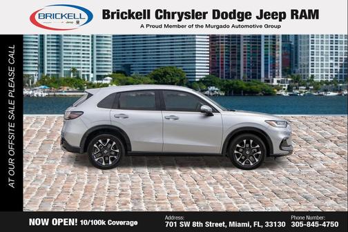 Solar Silver Metallic 2026 Honda HR-V EX-L