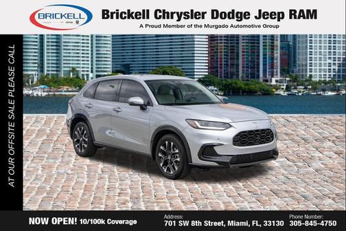 Solar Silver Metallic 2026 Honda HR-V EX-L