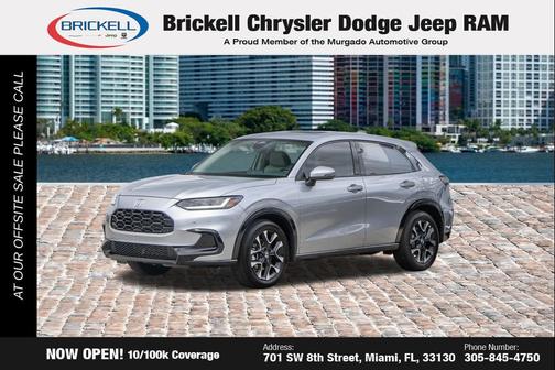 Solar Silver Metallic 2026 Honda HR-V EX-L