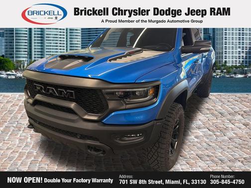 Hydro Blue Pearlcoat 2022 RAM 1500 TRX