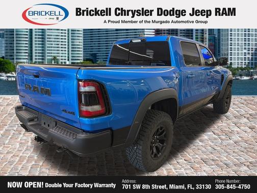 Hydro Blue Pearlcoat 2022 RAM 1500 TRX