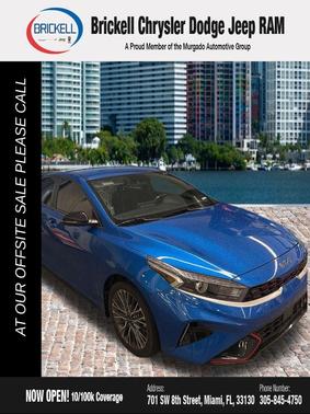 Sporty Blue 2023 Kia Forte GT-Line