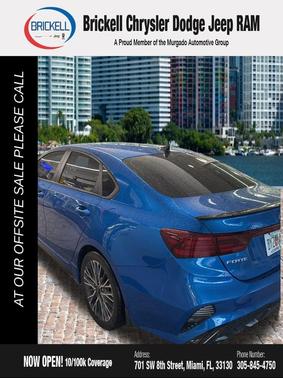 Sporty Blue 2023 Kia Forte GT-Line