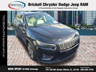 Diamond Black Crystal Pearlcoat 2020 Jeep Cherokee Limited