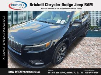 Diamond Black Crystal Pearlcoat 2020 Jeep Cherokee Limited