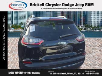 Diamond Black Crystal Pearlcoat 2020 Jeep Cherokee Limited