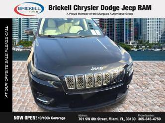 Diamond Black Crystal Pearlcoat 2020 Jeep Cherokee Limited