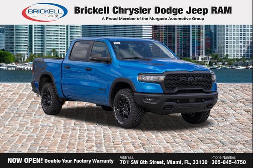 Hydro Blue Pearlcoat 2026 RAM 1500 Rebel