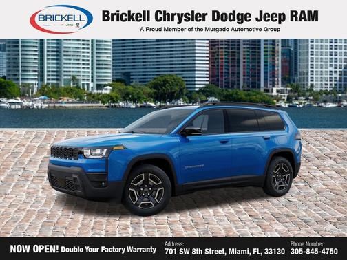 Hydro Blue Pearlcoat 2026 Jeep Cherokee Limited