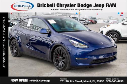 2022 Tesla Model Y Performance Dual Motor All-Wheel Drive