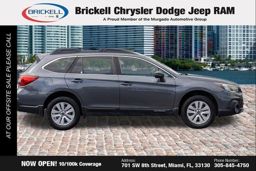 Magnetite Gray Metallic 2018 Subaru Outback 2.5i Premium