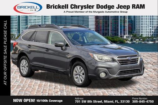 Magnetite Gray Metallic 2018 Subaru Outback 2.5i Premium