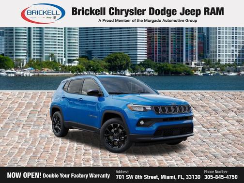 Hydro Blue Pearlcoat 2026 Jeep Compass Latitude