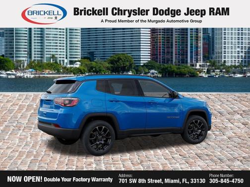 Hydro Blue Pearlcoat 2026 Jeep Compass Latitude
