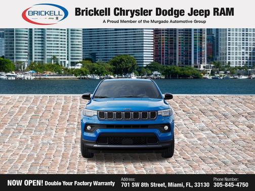 Hydro Blue Pearlcoat 2026 Jeep Compass Latitude