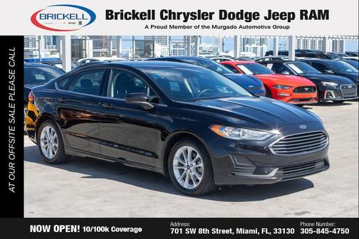2019 Ford Fusion SE