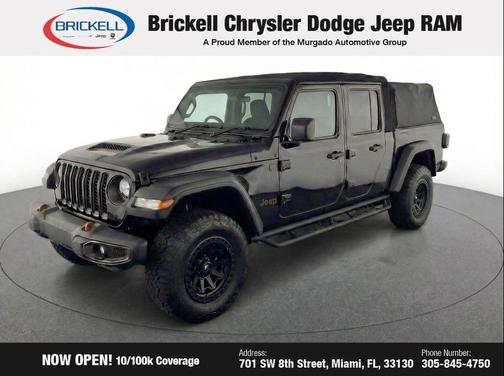 Black Clearcoat 2021 Jeep Gladiator Mojave 4x4
