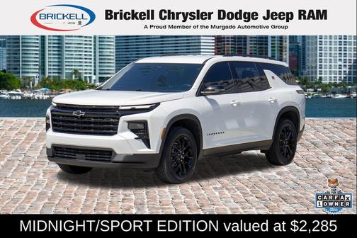 Summit White 2026 Chevrolet Traverse LT