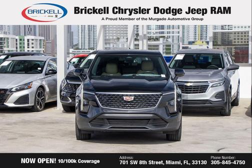Stellar Black Metallic 2024 Cadillac XT4 Luxury