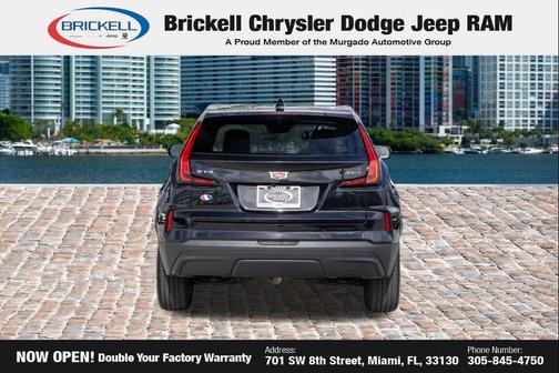 Stellar Black Metallic 2024 Cadillac XT4 Luxury