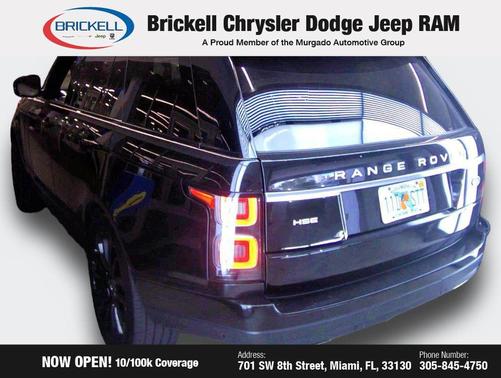 2019 Land Rover Range Rover 3.0L V6 Supercharged HSE