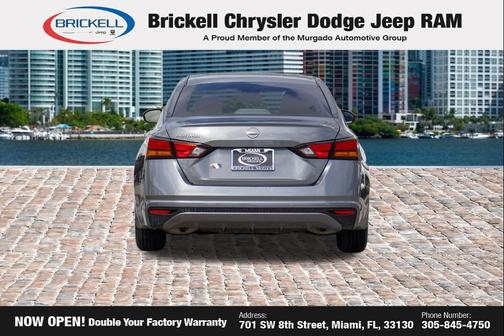 Gun Metallic 2024 Nissan Altima S FWD