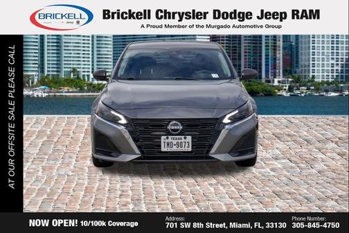 Gun Metallic 2024 Nissan Altima S FWD