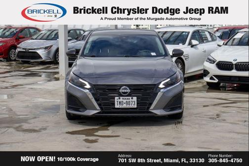 Gun Metallic 2024 Nissan Altima S FWD