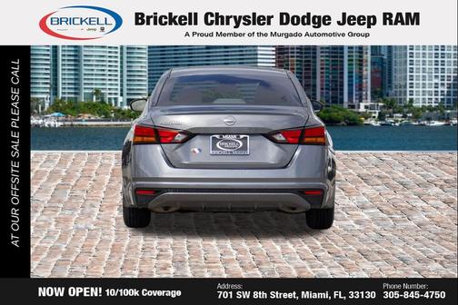 Gun Metallic 2024 Nissan Altima S FWD