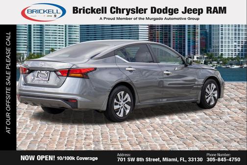 Gun Metallic 2024 Nissan Altima S FWD