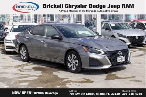 Gun Metallic 2024 Nissan Altima S FWD