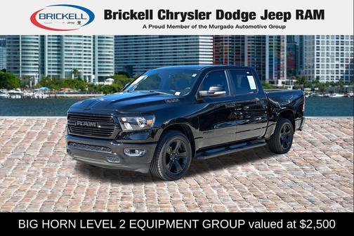 Diamond Black Crystal Pearlcoat 2020 RAM 1500 Big Horn/Lone Star