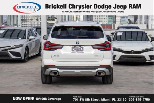 Alpine White 2024 BMW X3 sDrive30i